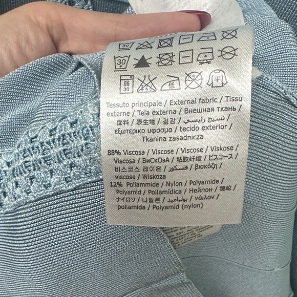 Liu Jo Blue Midi Dress - Picture 8 of 10